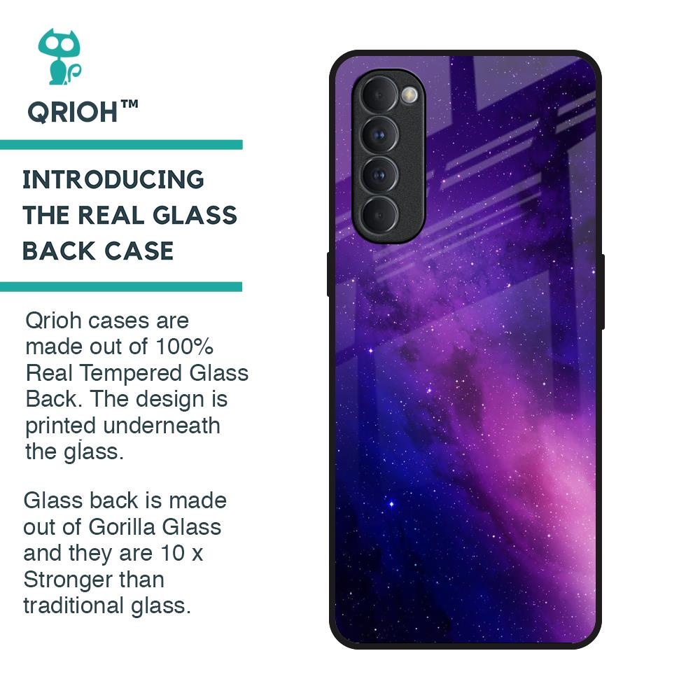 Stars Life Glass Case For Oppo Reno4 Pro