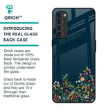 Small Garden Glass Case For Oppo Reno4 Pro