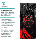 Lord Hanuman Glass Case For Oppo Reno4 Pro