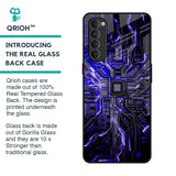 Techno Color Pattern Glass Case For Oppo Reno4 Pro