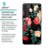 Floral Bunch Glass Case For Oppo Reno4 Pro