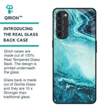 Sea Water Glass Case for Oppo Reno4 Pro