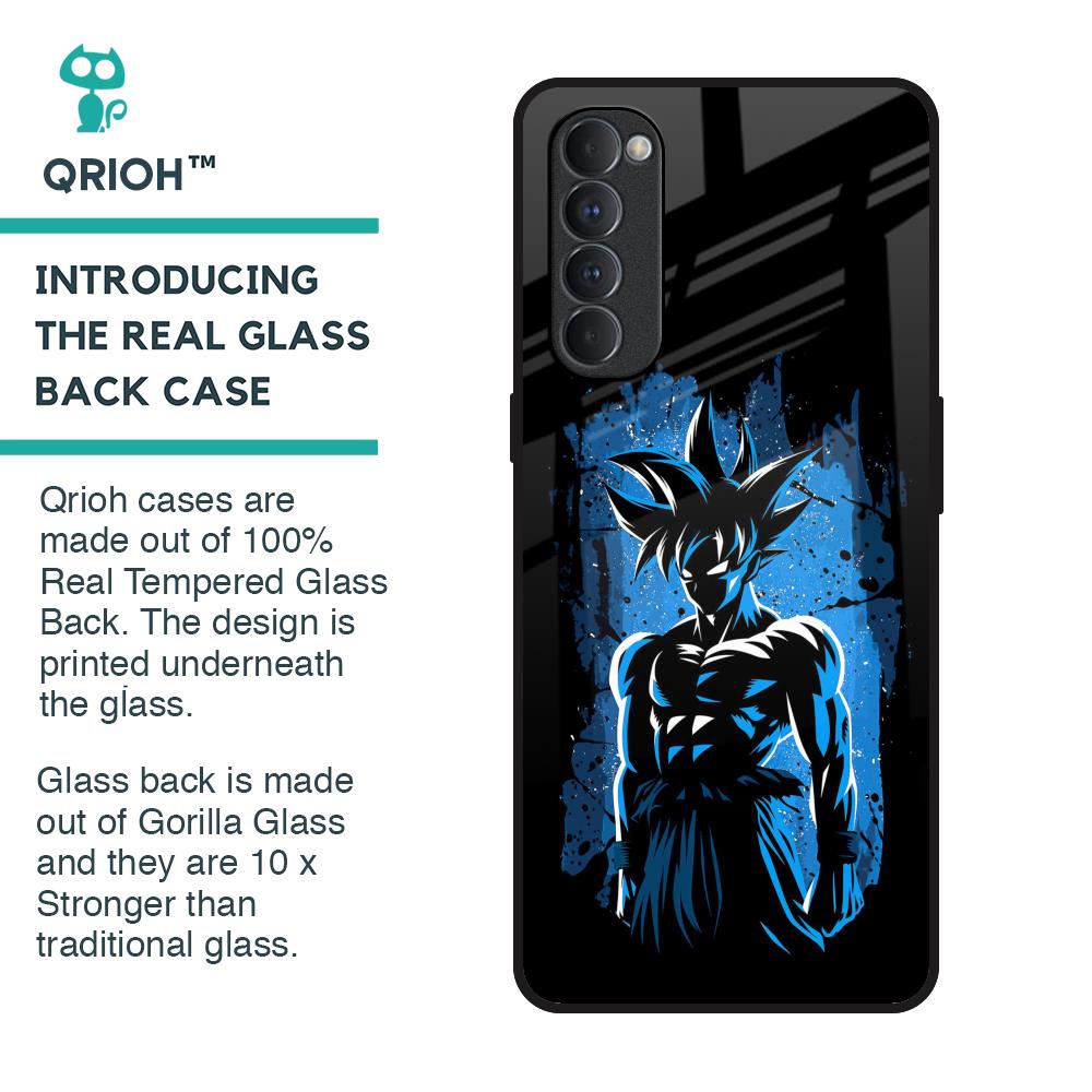 Splatter Instinct Glass Case for Oppo Reno4 Pro