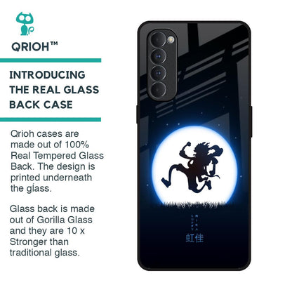 Luffy Nika Glass Case for Oppo Reno4 Pro