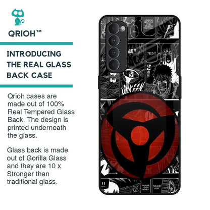 Sharingan Glass Case for Oppo Reno4 Pro