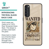 Luffy Wanted Glass Case for Oppo Reno4 Pro