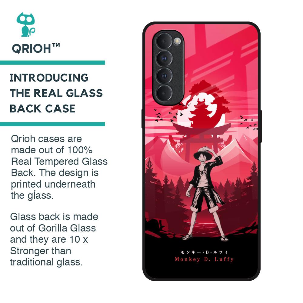 Lost In Forest Glass Case for Oppo Reno4 Pro