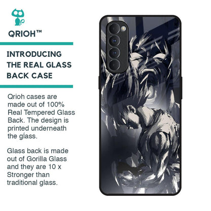 Sketch Art DB Glass Case for Oppo Reno4 Pro