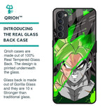 Anime Green Splash Glass Case for Oppo Reno4 Pro