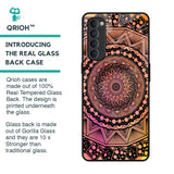 Floral Mandala Glass Case for Oppo Reno4 Pro