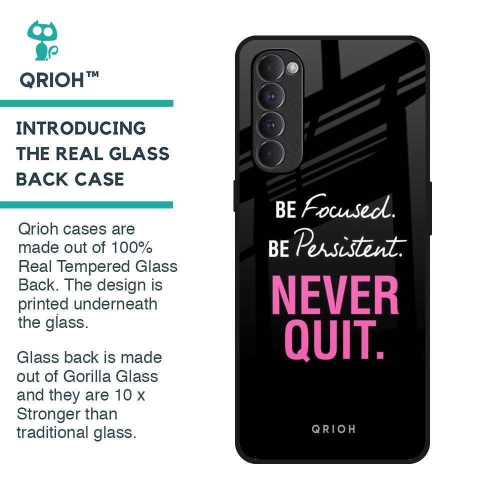 Be Focused Glass Case for Oppo Reno4 Pro