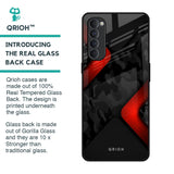 Modern Camo Abstract Glass Case for Oppo Reno4 Pro