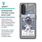 Space Flight Pass Glass Case for Oppo Reno4 Pro