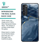 Deep Ocean Marble Glass Case for Oppo Reno4 Pro