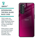 Pink Burst Glass Case for Oppo Reno4 Pro