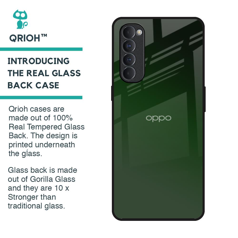 Deep Forest Glass Case for Oppo Reno4 Pro