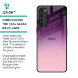 Purple Gradient Glass case for Oppo Reno4 Pro