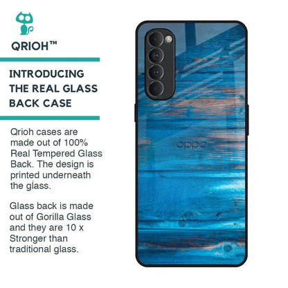 Patina Finish Glass case for Oppo Reno4 Pro