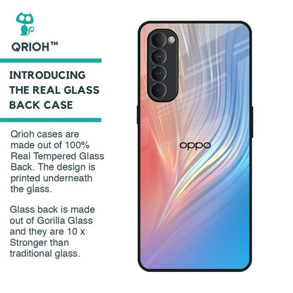 Mystic Aurora Glass Case for Oppo Reno4 Pro