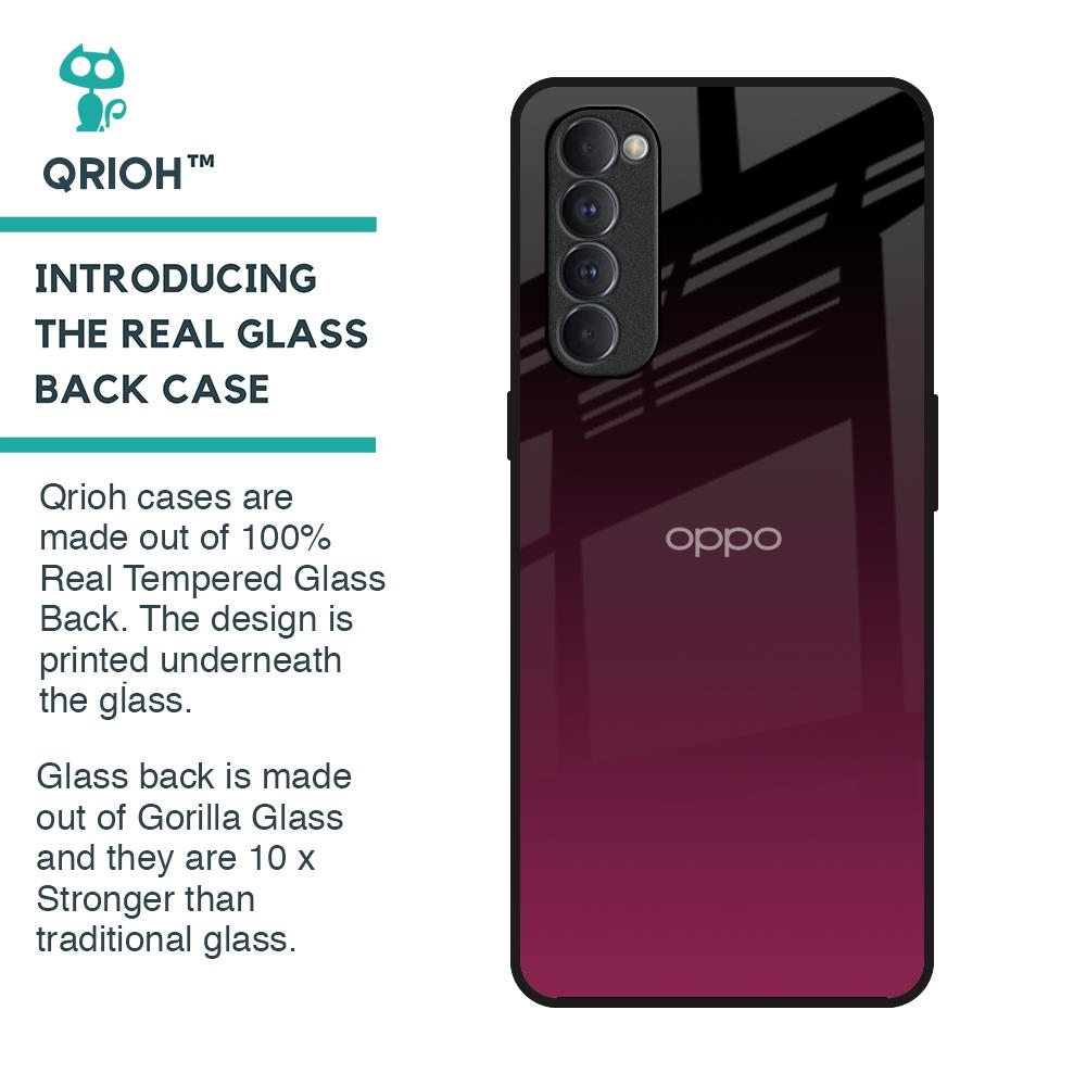 Wisconsin Wine Glass Case For Oppo Reno4 Pro