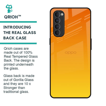 Sunset Glass Case for Oppo Reno4 Pro