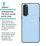 Pastel Sky Blue Glass Case for Oppo Reno4 Pro