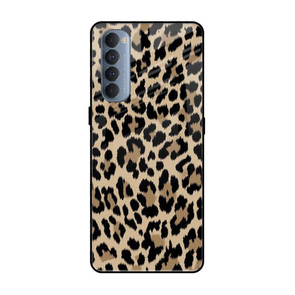Leopard Seamless Oppo Reno4 Pro Glass Cases & Covers Online