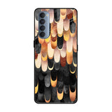 Bronze Abstract Oppo Reno4 Pro Glass Cases & Covers Online