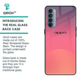 Sunset Orange Glass Case for Oppo Reno4 Pro