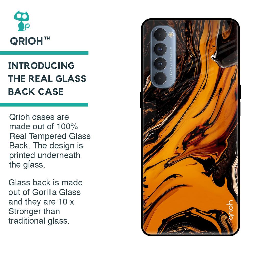 Secret Vapor Glass Case for Oppo Reno4 Pro
