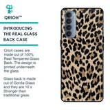 Leopard Seamless Glass Case For Oppo Reno4 Pro