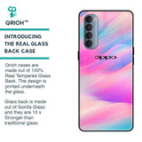 Colorful Waves Glass case for Oppo Reno4 Pro
