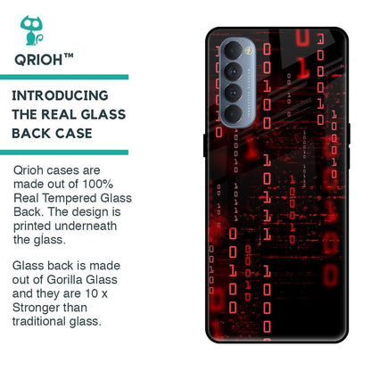 Let's Decode Glass Case For Oppo Reno4 Pro