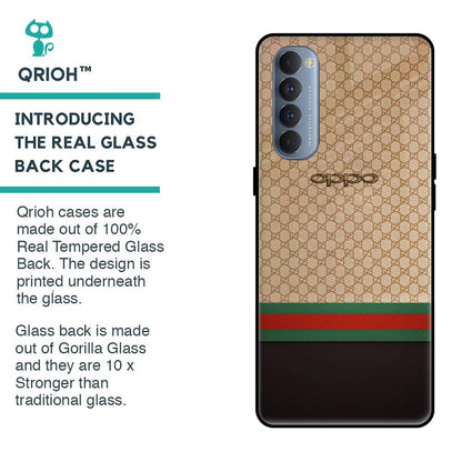 High End Fashion Glass case for Oppo Reno4 Pro