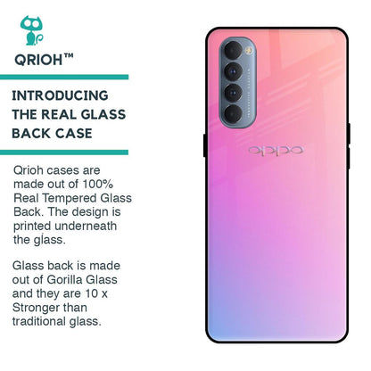 Dusky Iris Glass case for Oppo Reno4 Pro