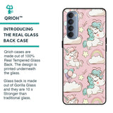 Balloon Unicorn Glass case for Oppo Reno4 Pro