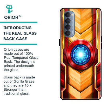 Arc Reactor Glass Case for Oppo Reno4 Pro
