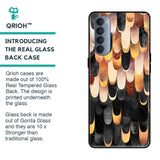 Bronze Abstract Glass Case for Oppo Reno4 Pro