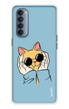 Attitude Cat Oppo Reno4 Pro Back Cover