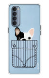 Cute Dog Oppo Reno4 Pro Back Cover