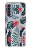 Retro Floral Leaf Oppo Reno4 Pro Back Cover