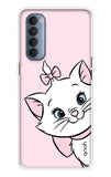 Cute Kitty Oppo Reno4 Pro Back Cover