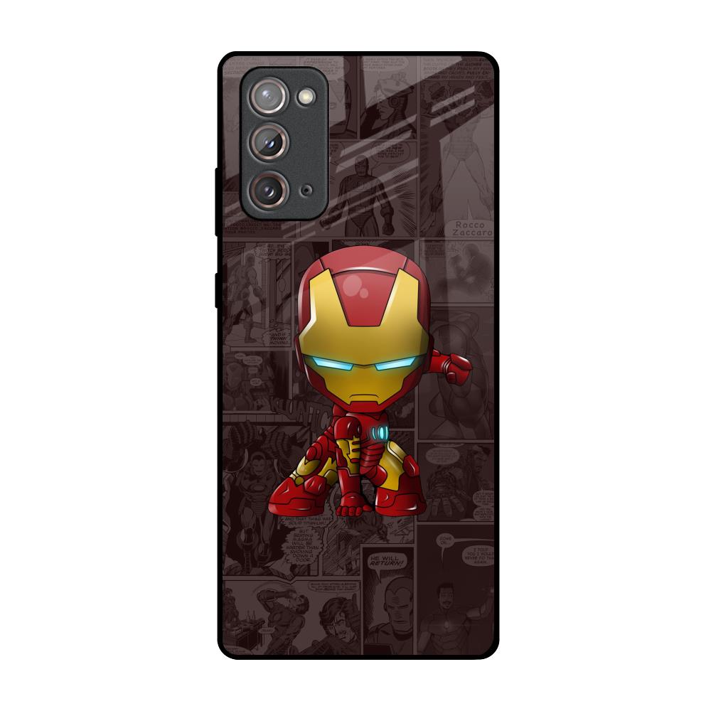 Angry Baby Super Hero Samsung Galaxy Note 20 Glass Back Cover Online