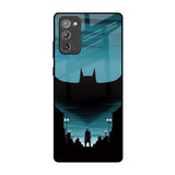 Cyan Bat Samsung Galaxy Note 20 Glass Back Cover Online