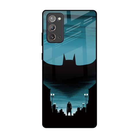 Cyan Bat Samsung Galaxy Note 20 Glass Back Cover Online