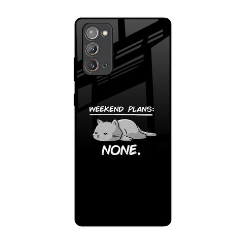 Weekend Plans Samsung Galaxy Note 20 Glass Back Cover Online