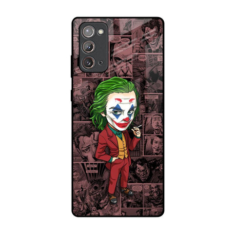 Joker Cartoon Samsung Galaxy Note 20 Glass Back Cover Online