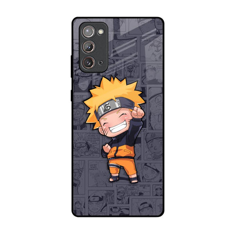 Orange Chubby Samsung Galaxy Note 20 Glass Back Cover Online