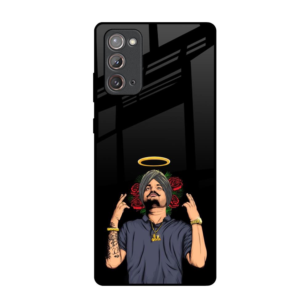 Punjabi Singer Poster Samsung Galaxy Note 20 Glass Back Cover Online
