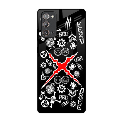 Red Zone Samsung Galaxy Note 20 Glass Back Cover Online